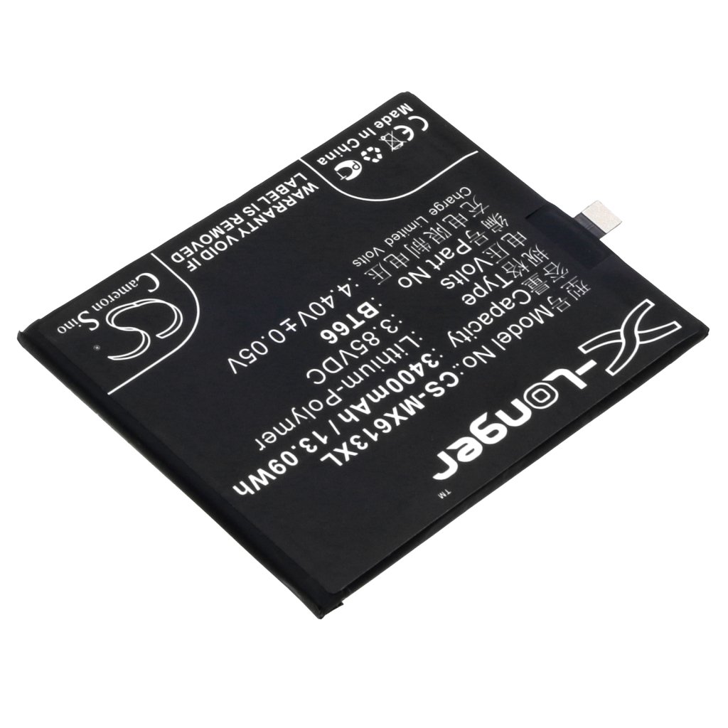 Compatible battery replacement for MeiZu BT66