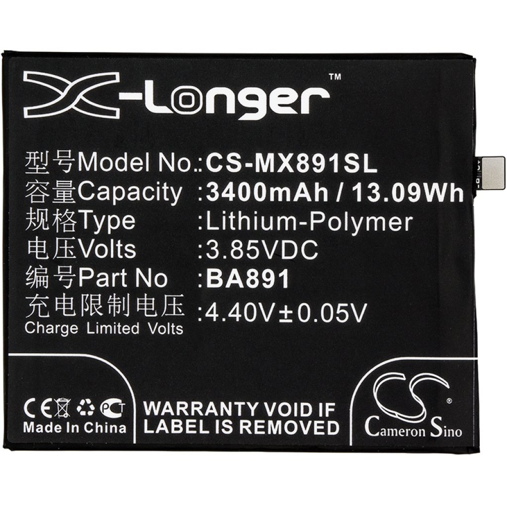 Baterie telefon mobil MeiZu M891Q (CS-MX891SL)