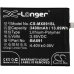 Compatible battery replacement for MeiZu BA891