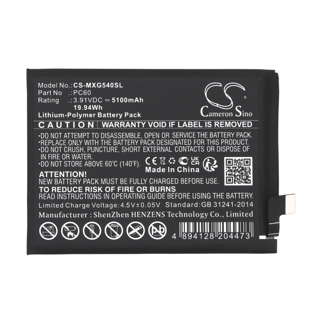 Înlocuire compatibilă pentru bateria Motorola PC60,SB18D89641