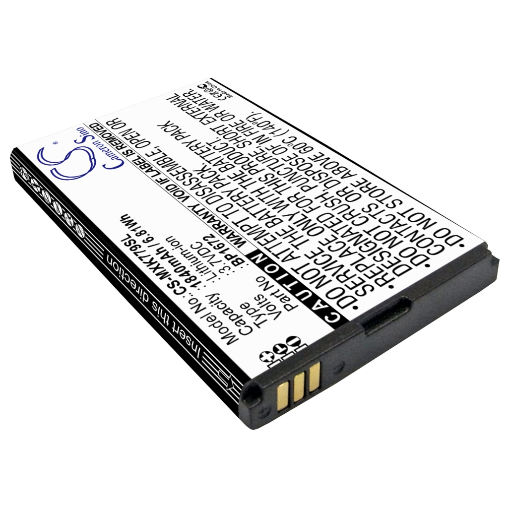 Înlocuire compatibilă pentru bateria Moxee BP1672