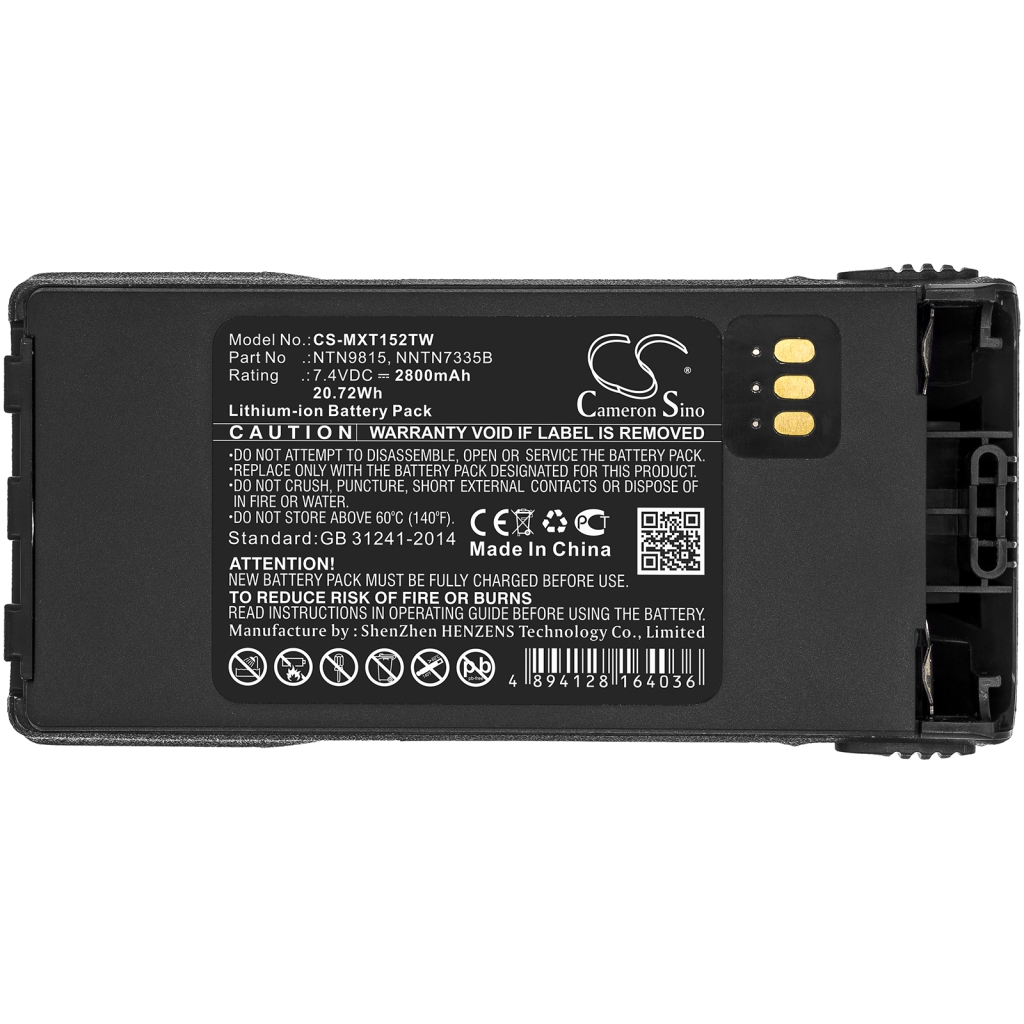 Baterie radio bidirecțional Motorola CS-MXT152TW