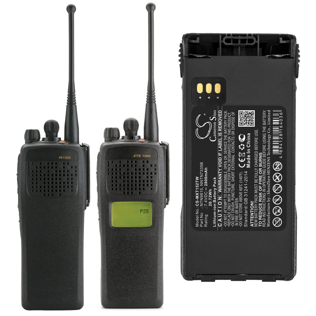 Baterie radio bidirecțional Motorola CS-MXT152TW