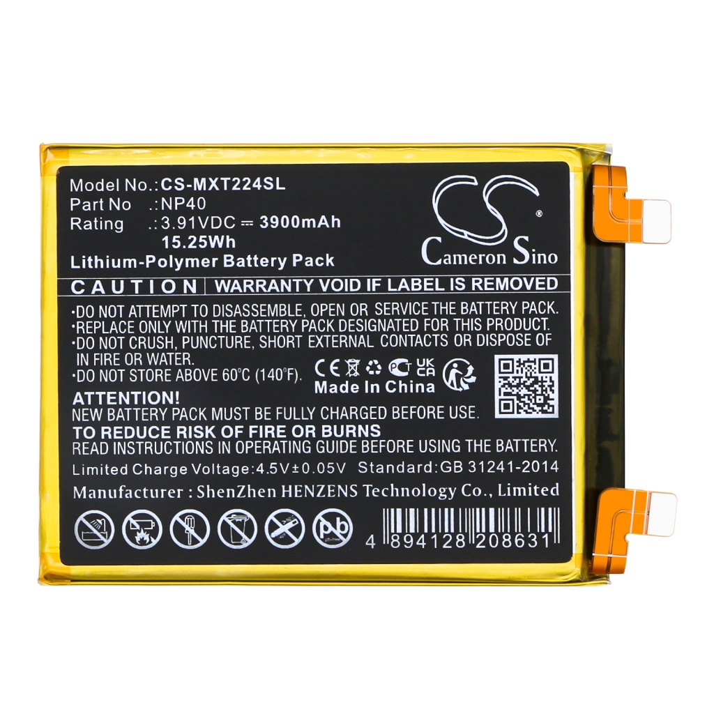 Înlocuire compatibilă pentru bateria Motorola NP40,SB18D50729,SB18D50730