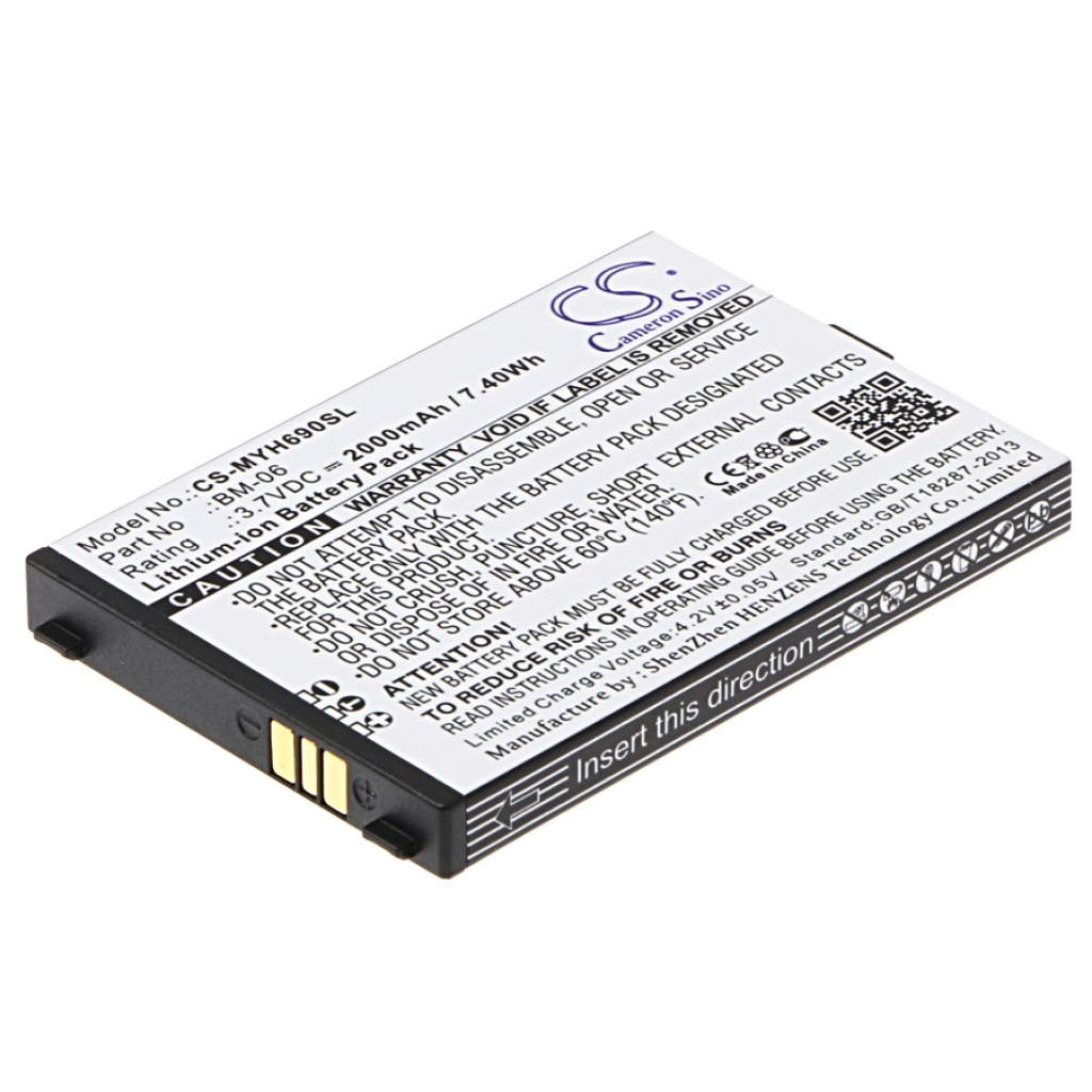 Înlocuire compatibilă pentru bateria Myphone BM-06