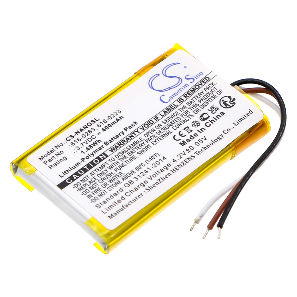 Baterie MP3, MP4, PMP Apple CS-NANOSL