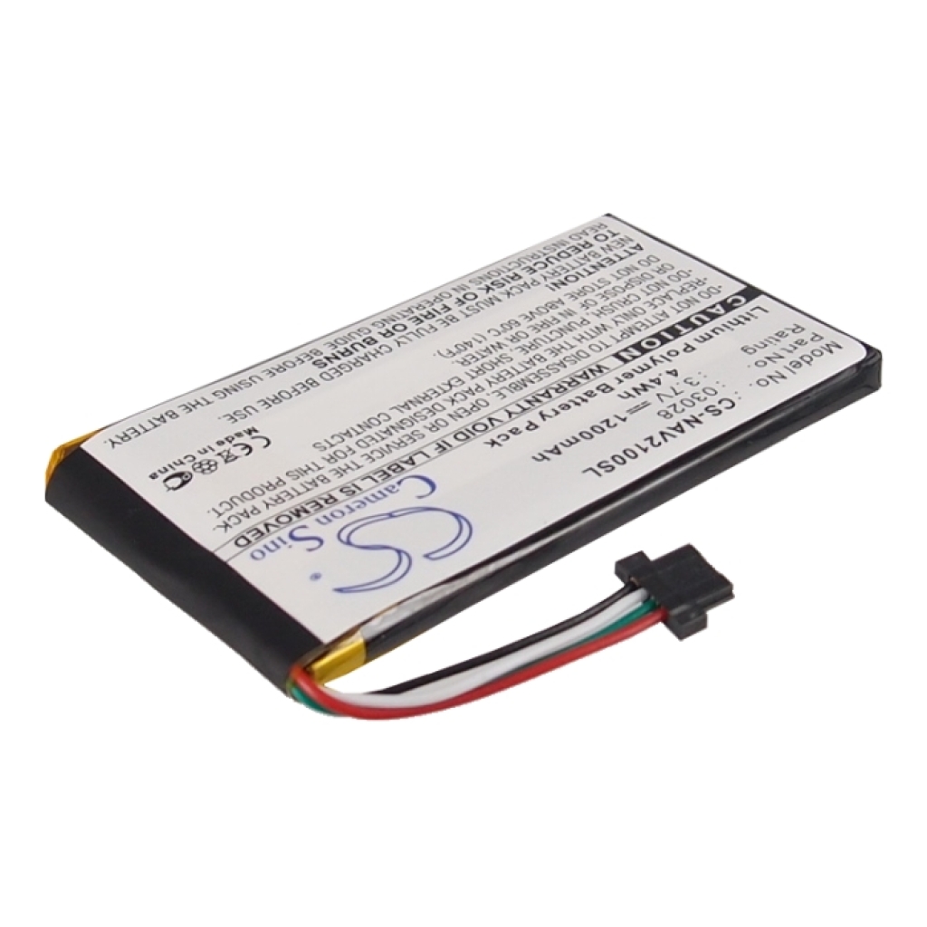 Baterie GPS, Navigator Navigon 2120 Max (CS-NAV2100SL)