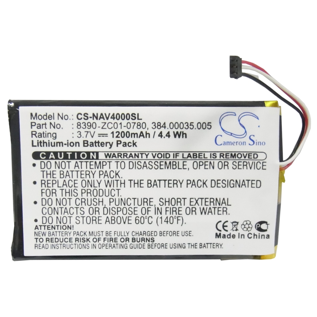 Baterie GPS, Navigator Navigon 40 Easy (CS-NAV4000SL)