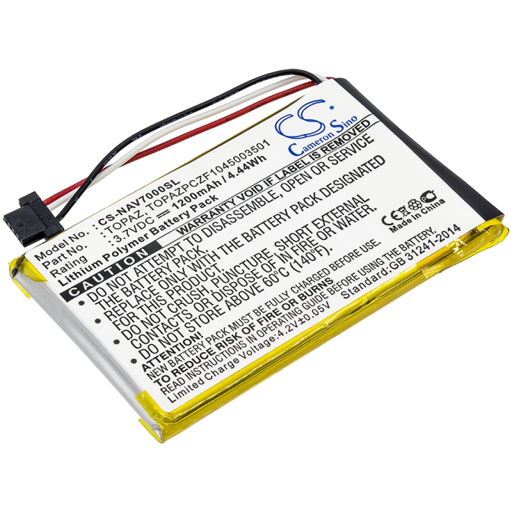 Înlocuire compatibilă pentru bateria Navigon TOPAZ,TOPAZPCZF1045003501