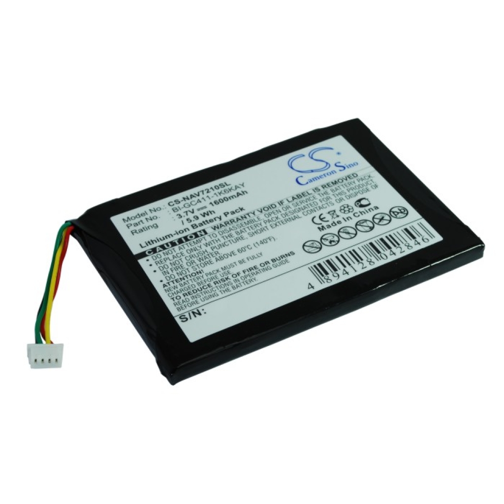 Baterie GPS, Navigator Navigon CS-NAV7210SL