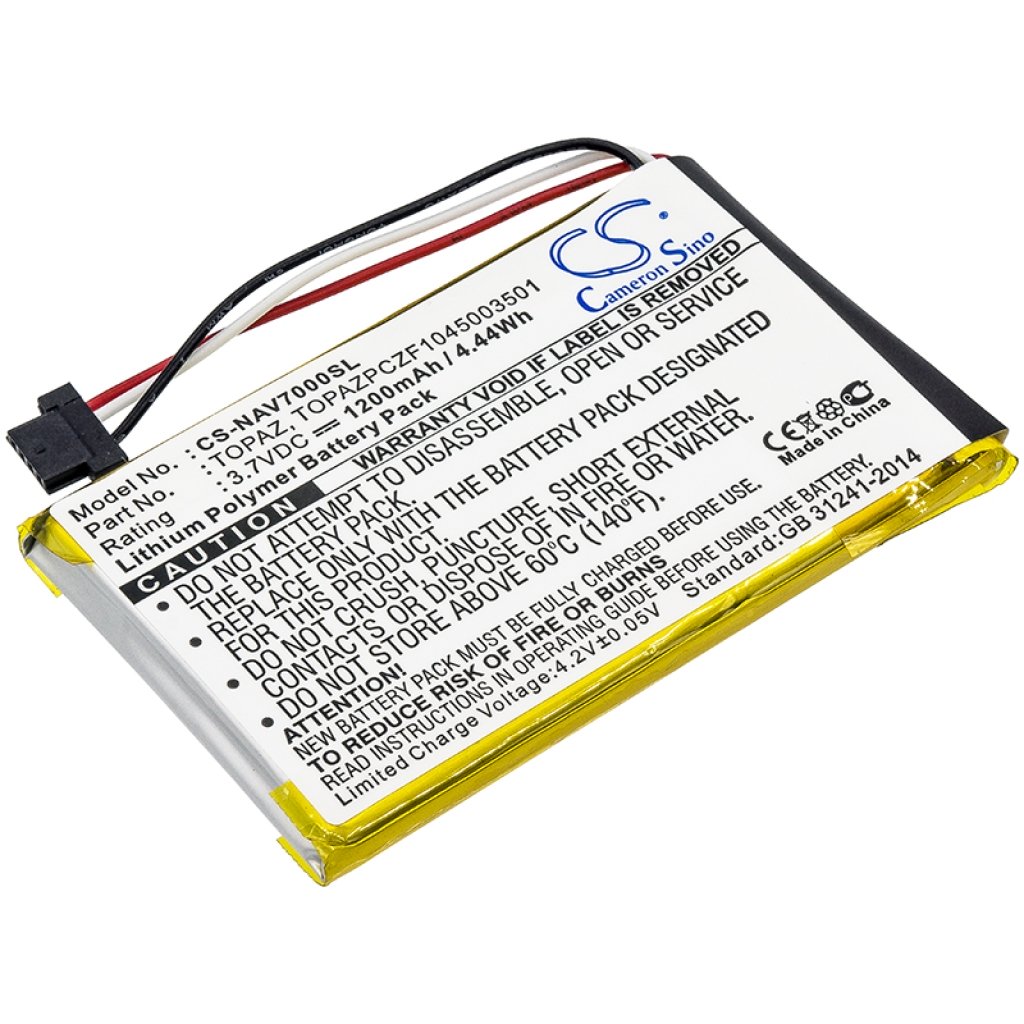 Înlocuire compatibilă pentru bateria Navigon TOPAZ,TOPAZPCZF1045003501