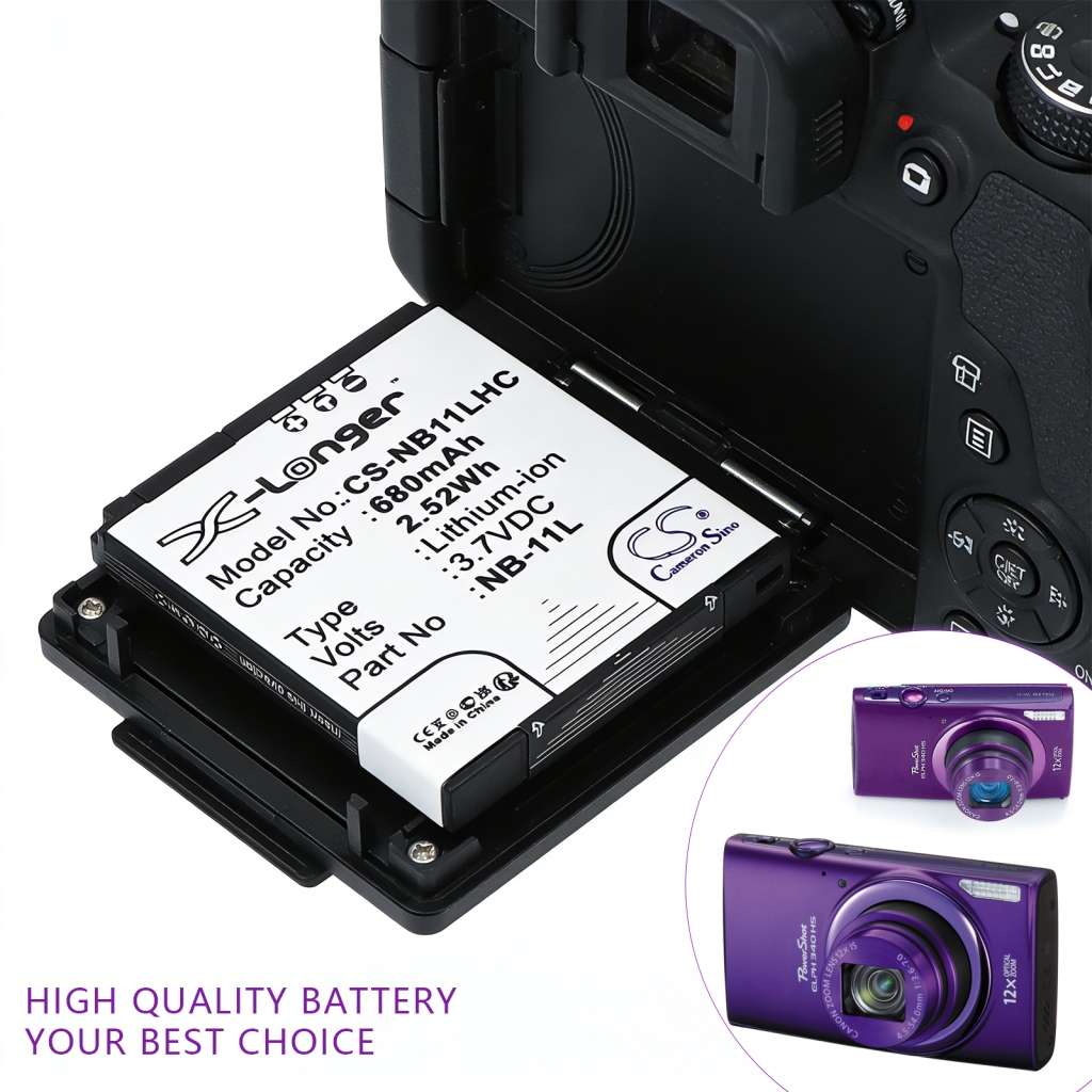 Baterie compatibil cu Canon