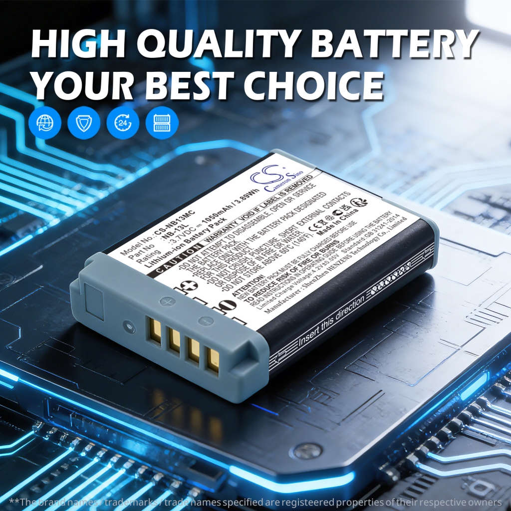 Baterie compatibil cu Canon CS-NB13MC
