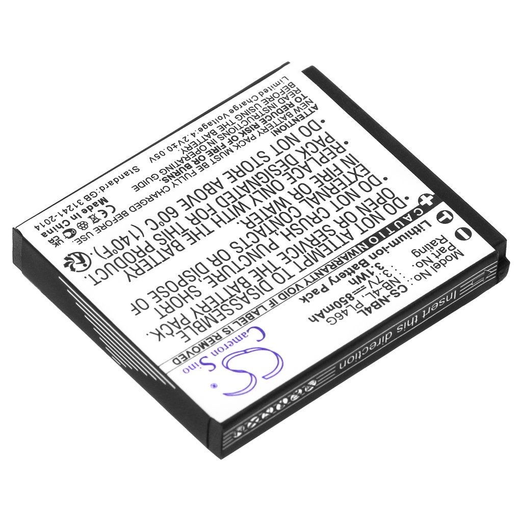 Înlocuire compatibilă pentru bateria Canon NB-4L,PL46G