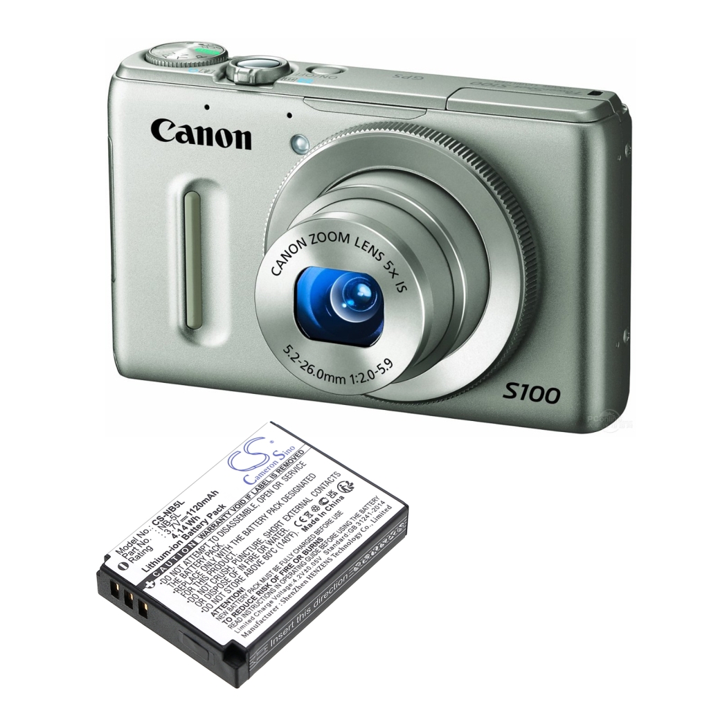 Înlocuire compatibilă pentru bateria Canon NB-5L
