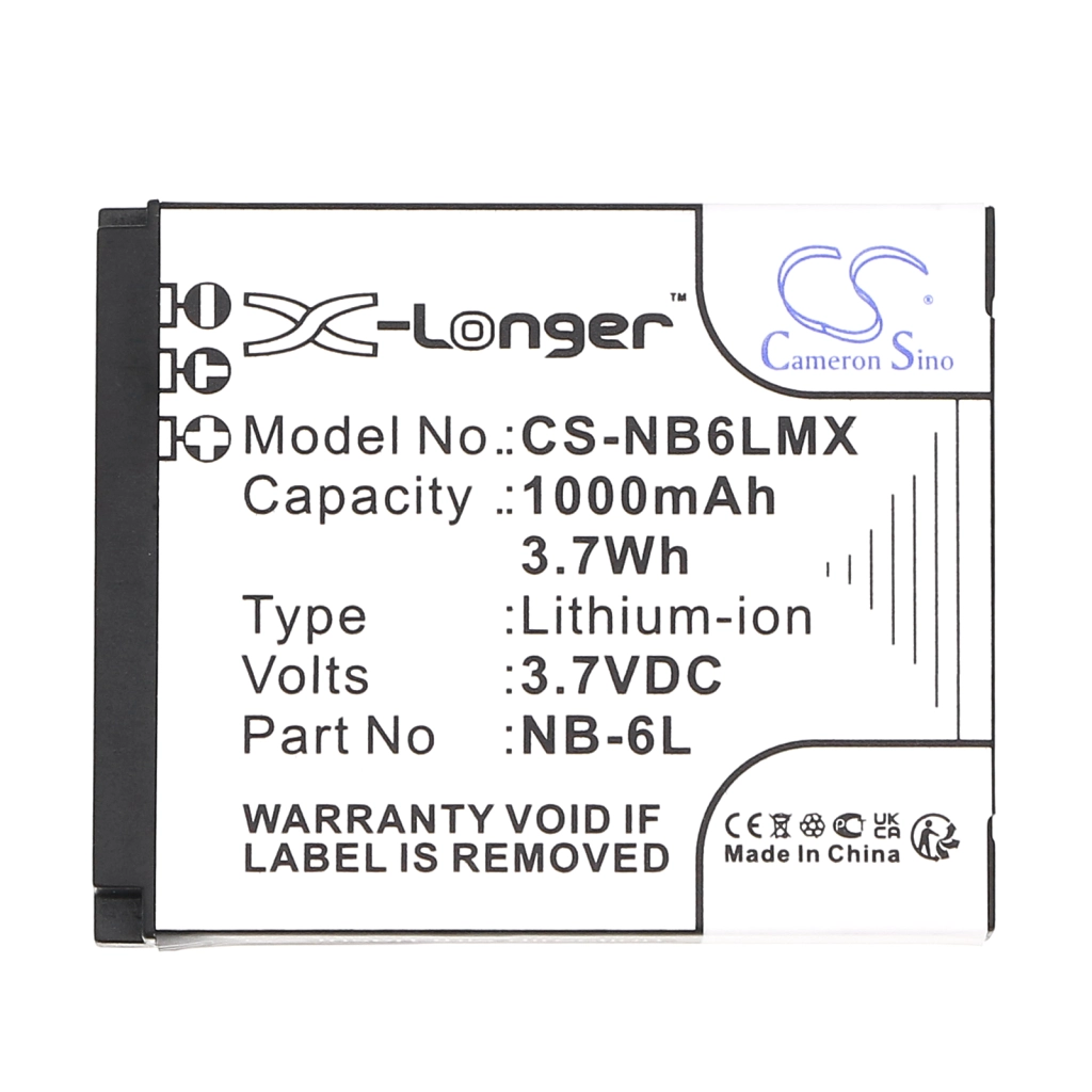 Camera Battery Canon CS-NB6LMX