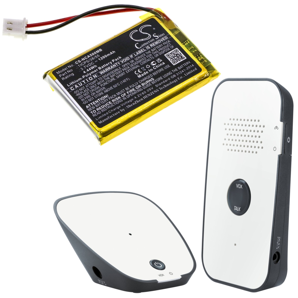 Baterie BabyPhone Nuk ECO Control Audio 500 (CS-NCA500MB)