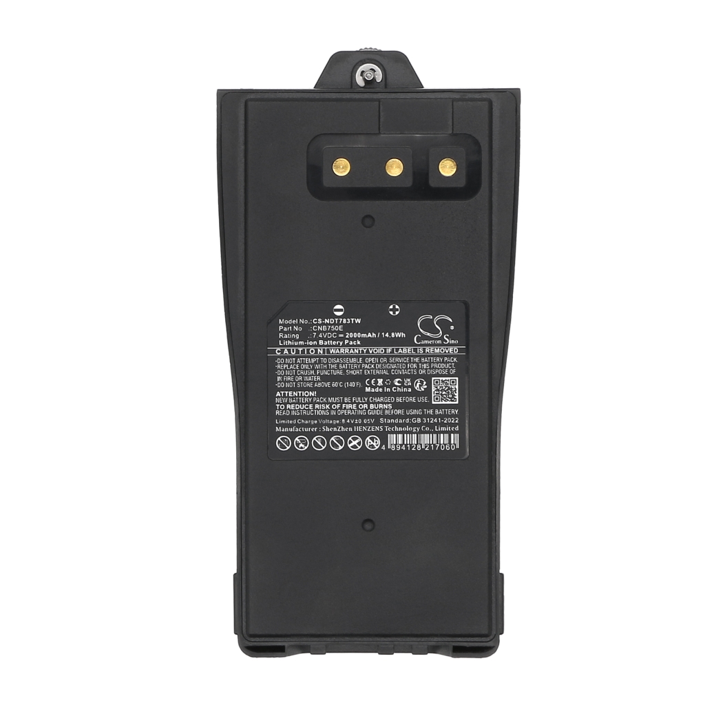 Baterie radio bidirecțional Entel CS-NDT783TW