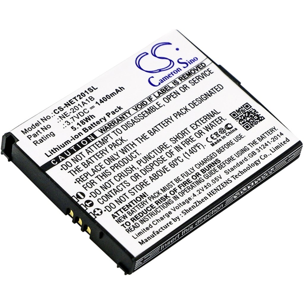 Înlocuire compatibilă pentru bateria NEC NE-201A1B