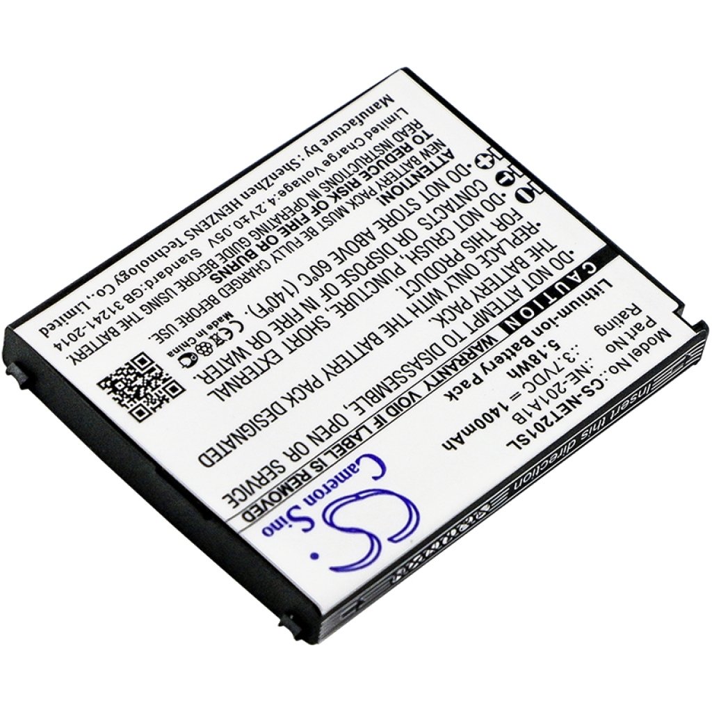Înlocuire compatibilă pentru bateria NEC NE-201A1B