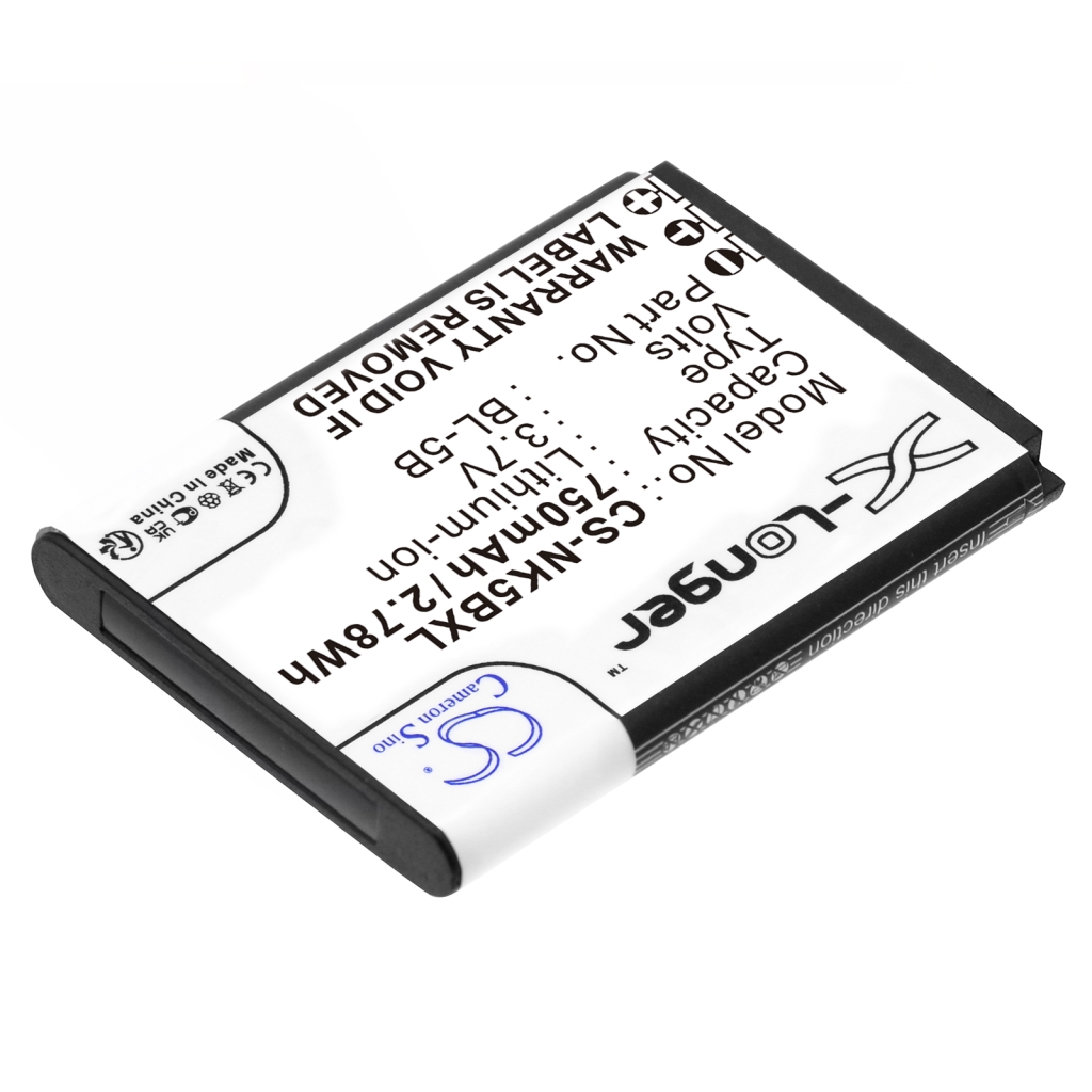 Alcatel Nokia Vodafone Baterie GPS, Navigator BLU ... CS-NK5BXL