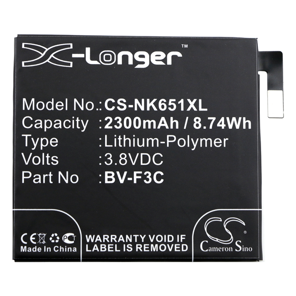 Baterie compatibil cu Nokia Microsoft CS-NK651XL