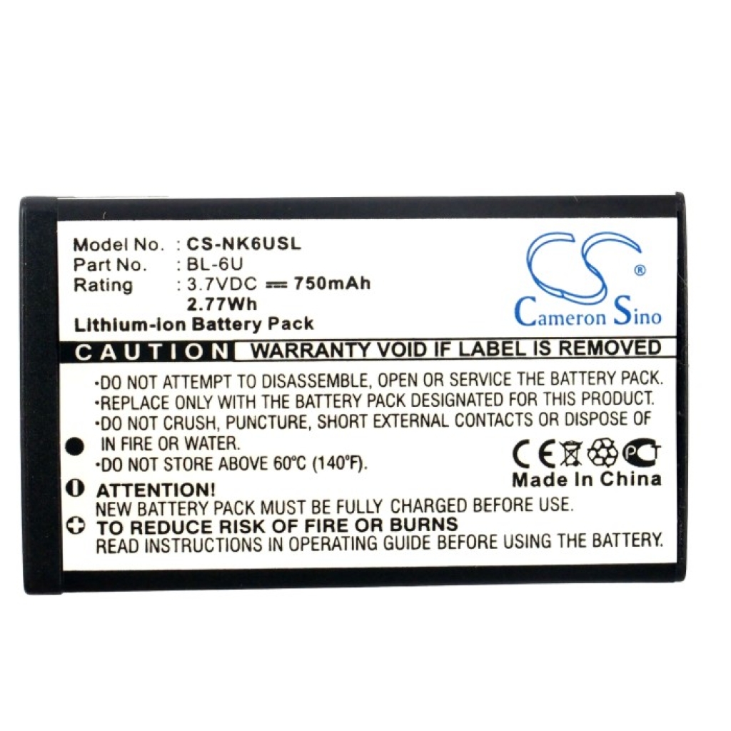 Baterie telefon mobil Nokia Erdos (CS-NK6USL)