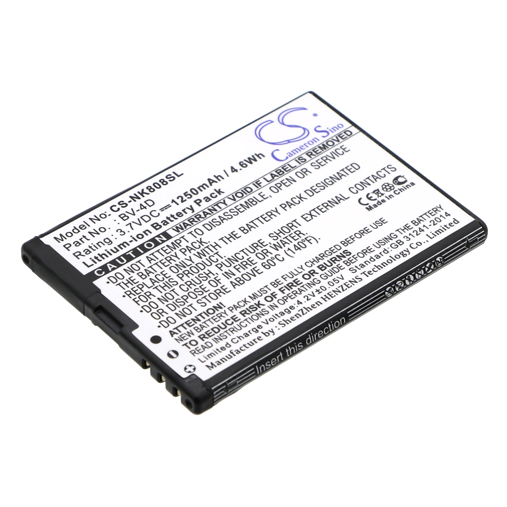 Baterie telefon mobil Nokia 808 (CS-NK808SL)