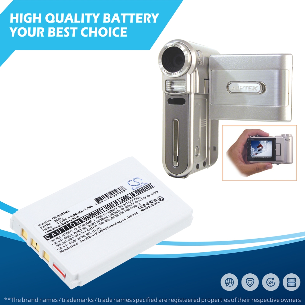 Baterie pentru Technaxx C5000