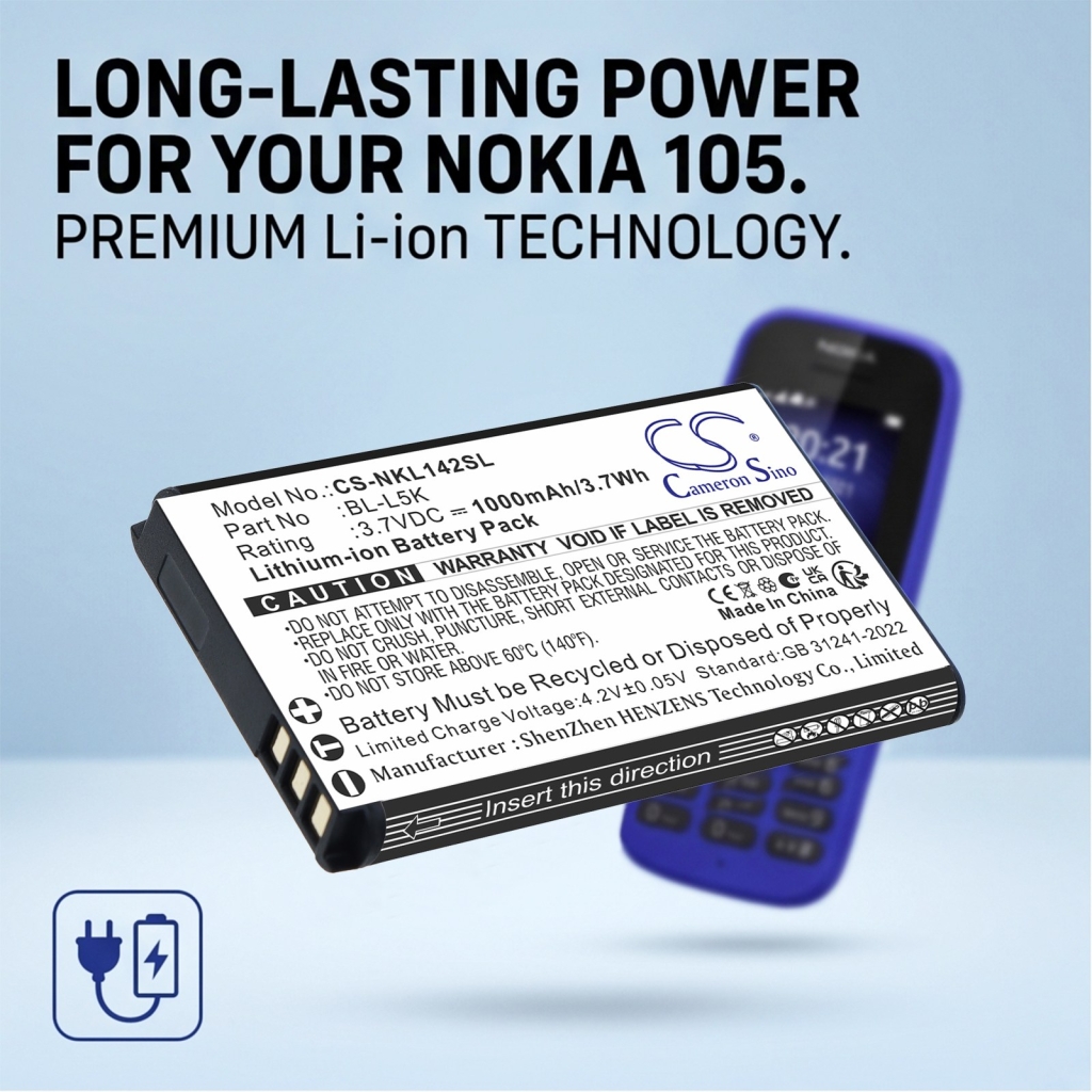 Baterie pentru Nokia 105+ 2022