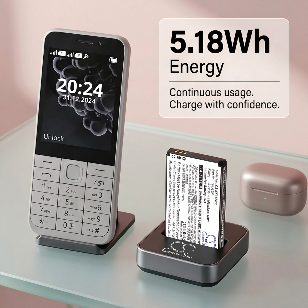 Baterie compatibil cu Nokia CS-NKL524SL