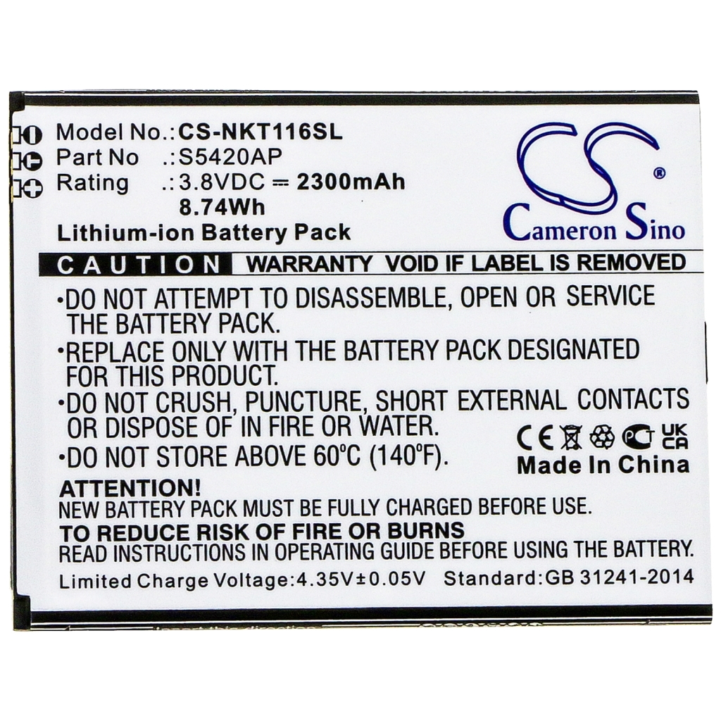 Baterie telefon mobil Nokia TA-1165 (CS-NKT116SL)