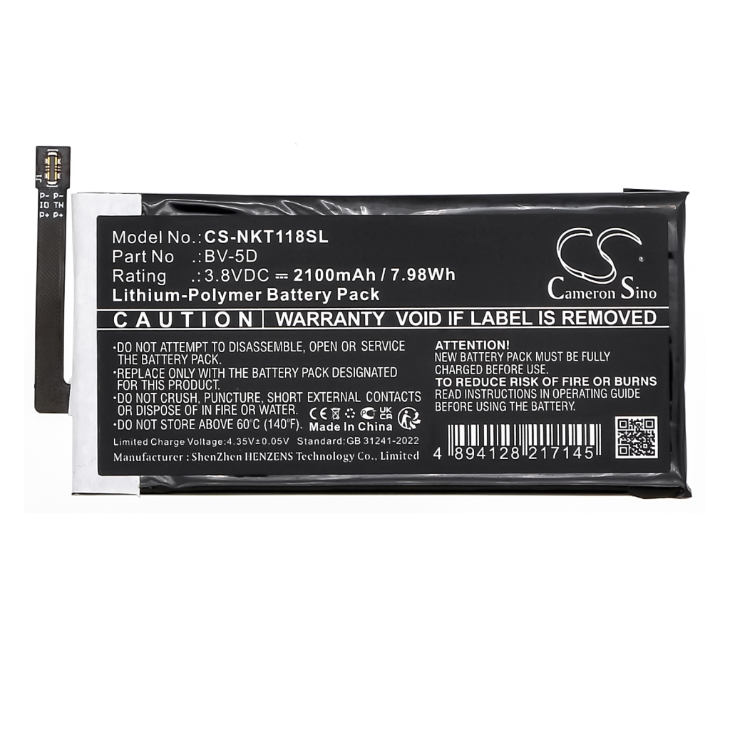 Baterie telefon mobil Nokia CS-NKT118SL