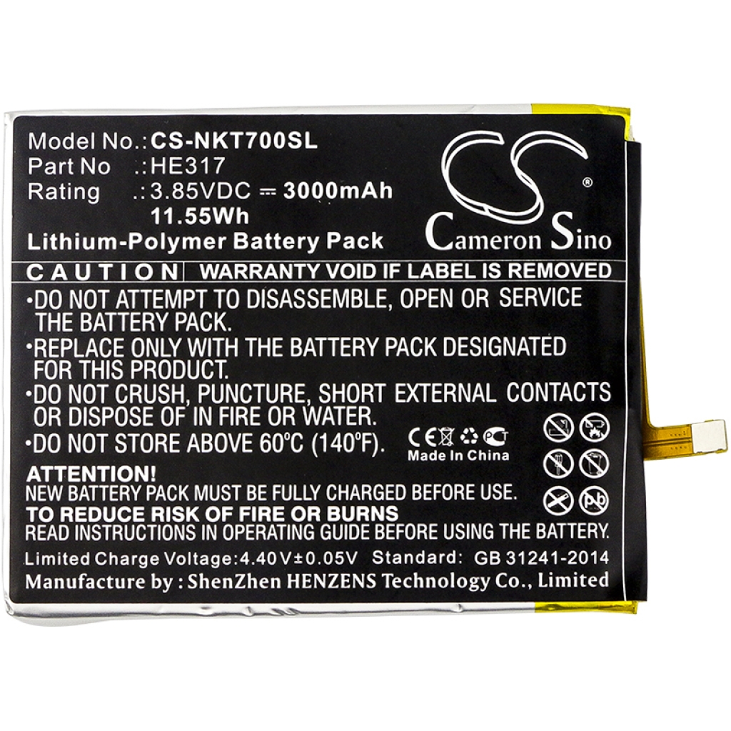 Baterie telefon mobil Nokia 7 Premium Edition (CS-NKT700SL)