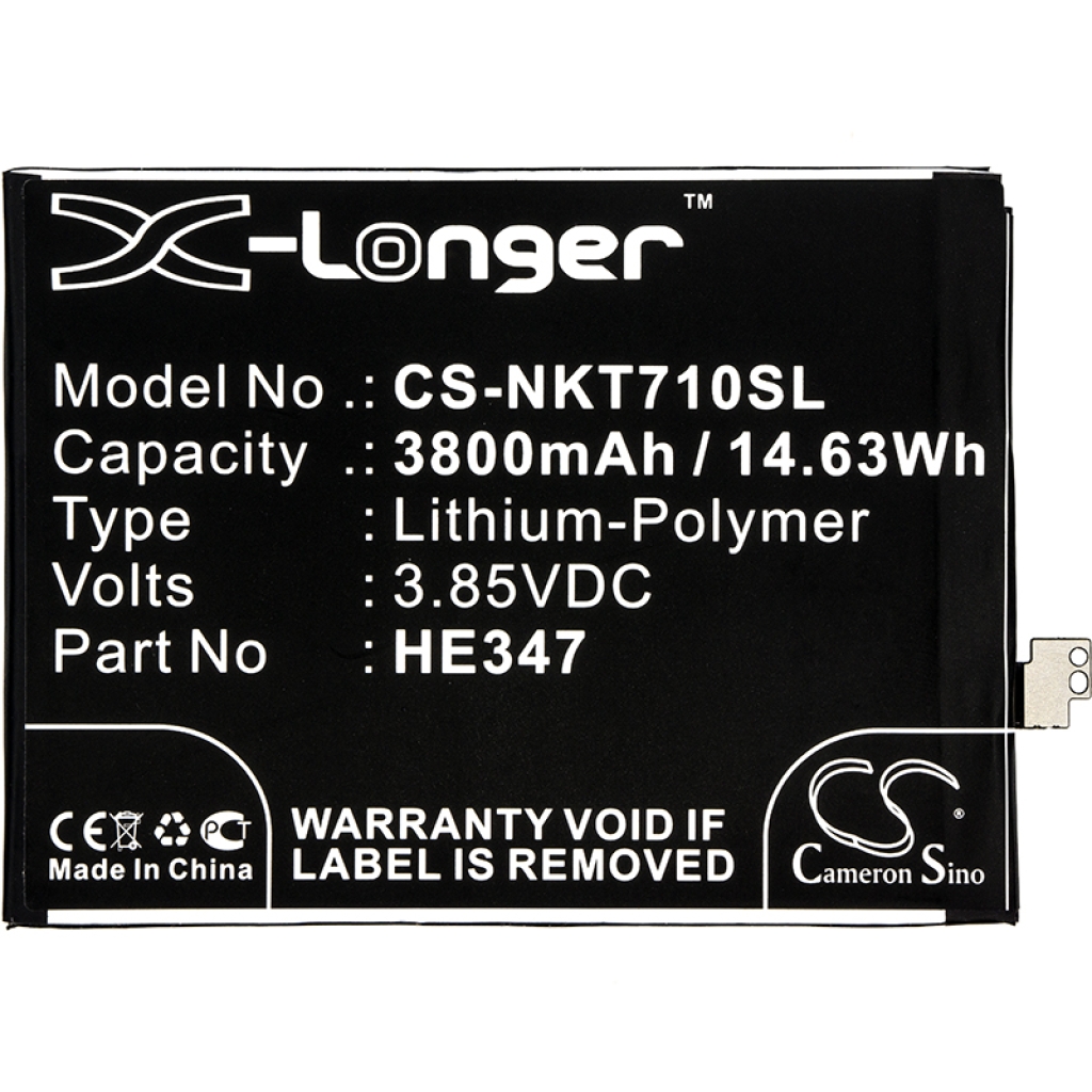Baterie compatibil cu Nokia CS-NKT710SL