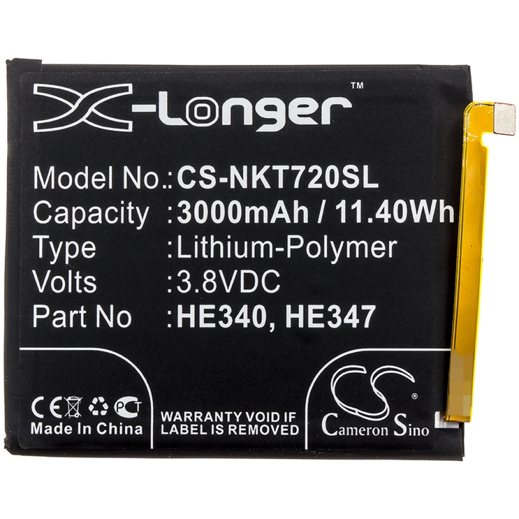 Baterie telefon mobil Nokia TA-1041 (CS-NKT720SL)