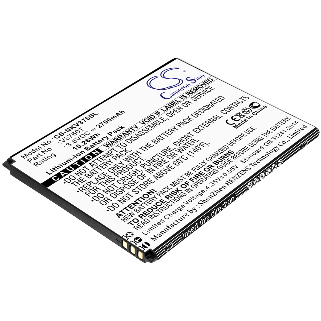 Baterie telefon mobil Nokia V3760T (CS-NKV376SL)