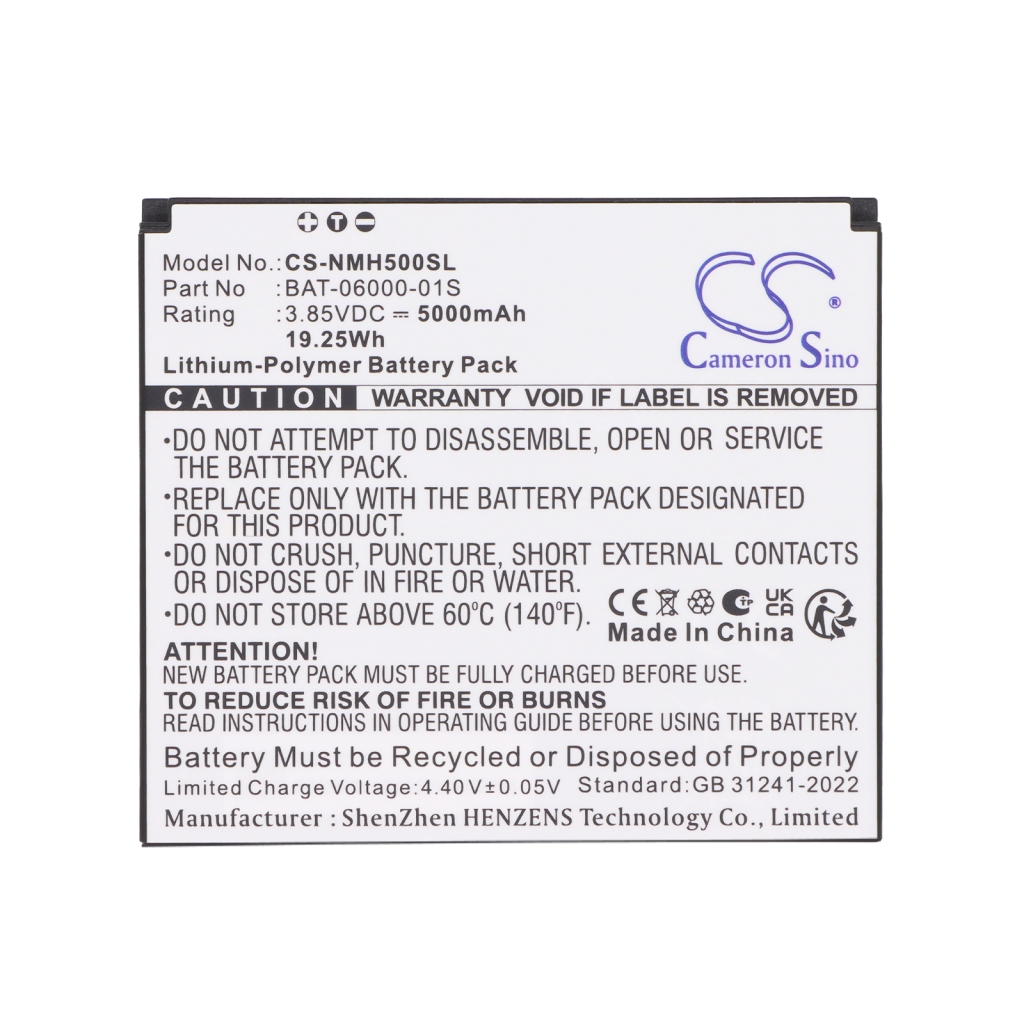 Baterie compatibil cu Sonim CS-NMH500SL