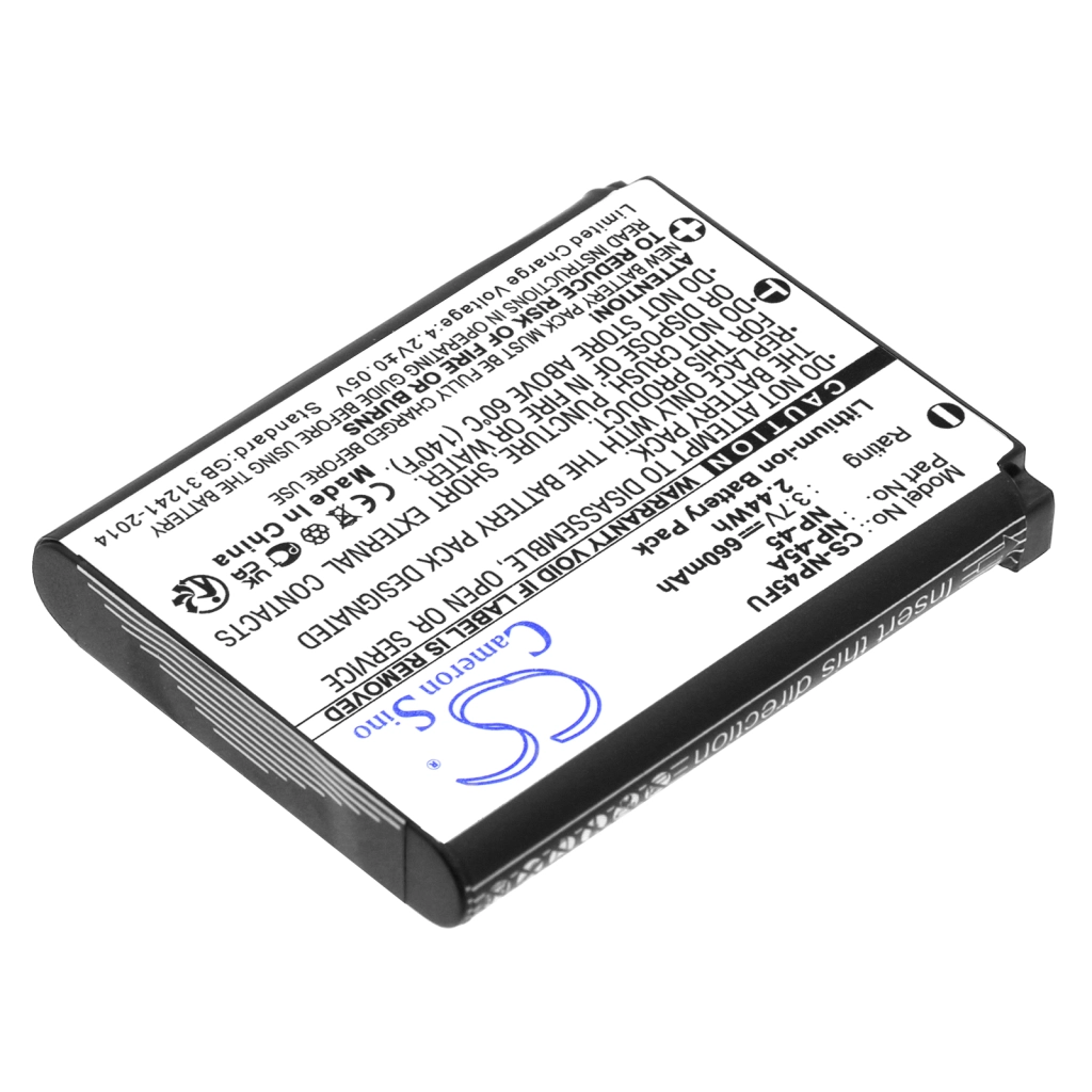 BarCode, Scanner Battery Fujifilm FinePix JZ100