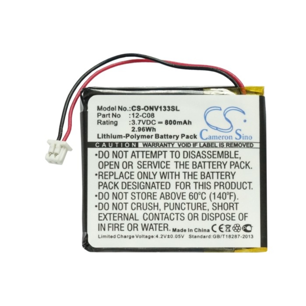 Înlocuire compatibilă pentru bateria Oryon technologies 12-C08
