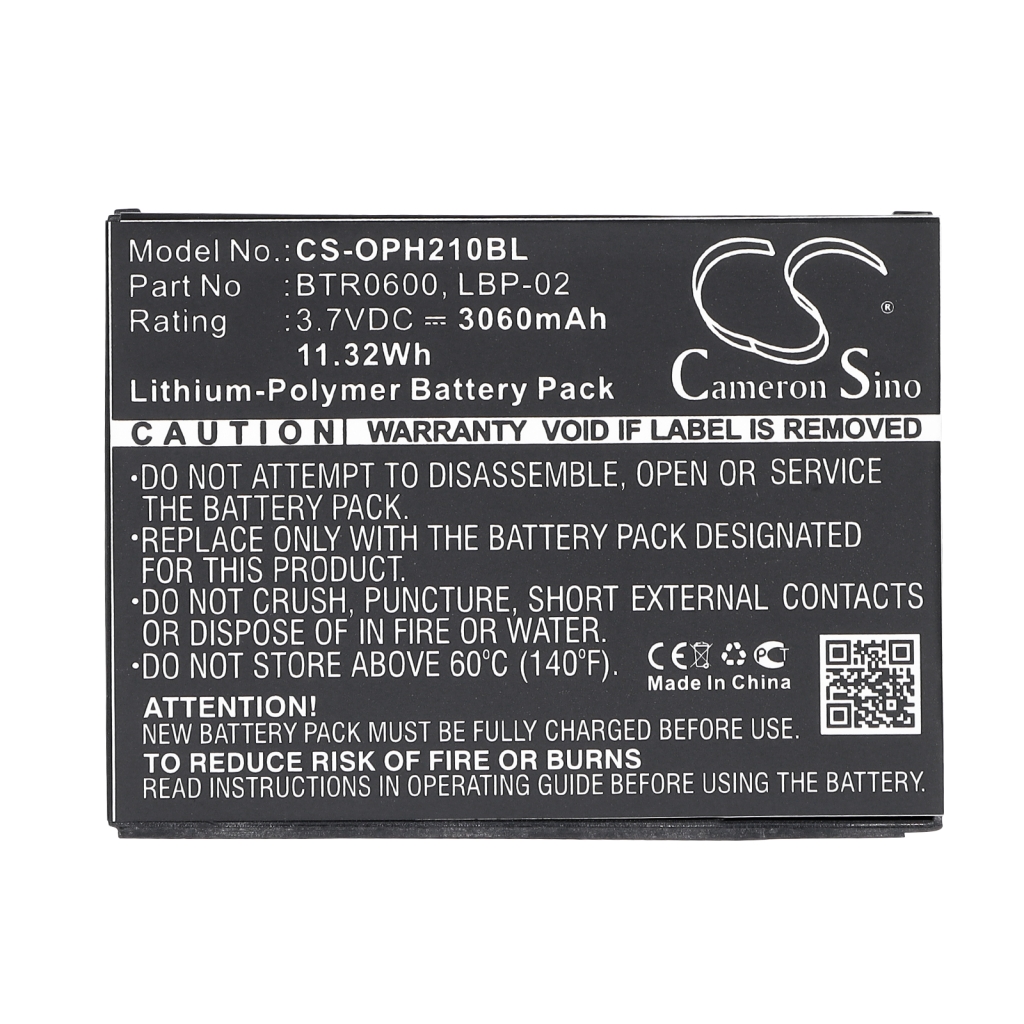 Battery for Opticon H21 2