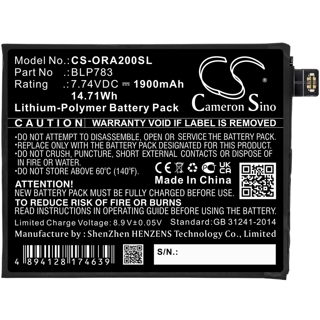Baterie telefon mobil OPPO PDHM00 (CS-ORA200SL)