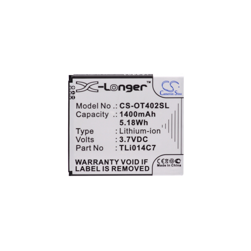 Baterie telefon mobil Alcatel OT-4024X (CS-OT402SL)