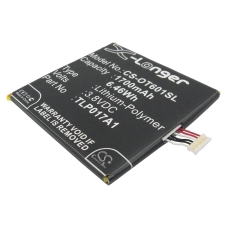 Înlocuire compatibilă pentru bateria Alcatel CAC1700001C,TLP017A1,TLP017A2