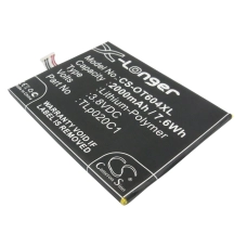 Înlocuire compatibilă pentru bateria Alcatel CAC2000012C2,TLP020C1,TLP020C2