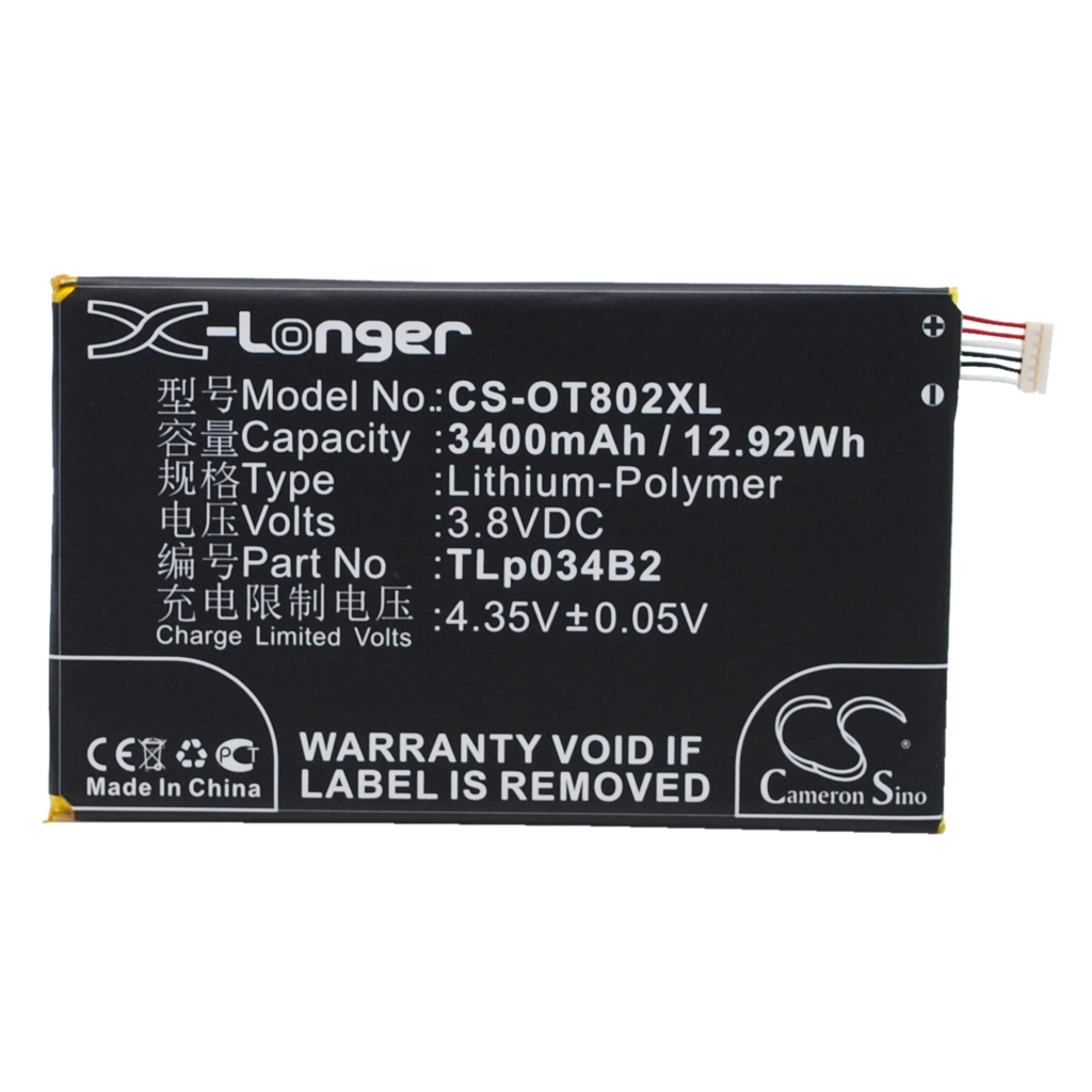Baterie telefon mobil Alcatel OT-8020D (CS-OT802XL)