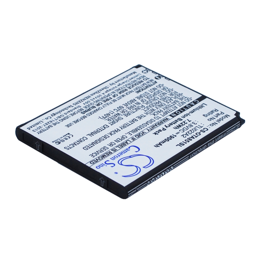 Baterie telefon mobil Alcatel OT-A851L (CS-OTA851SL)