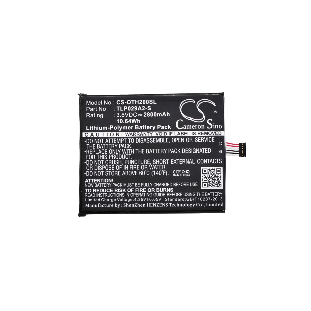 Baterie telefon mobil Alcatel OT-6045K (CS-OTH200SL)
