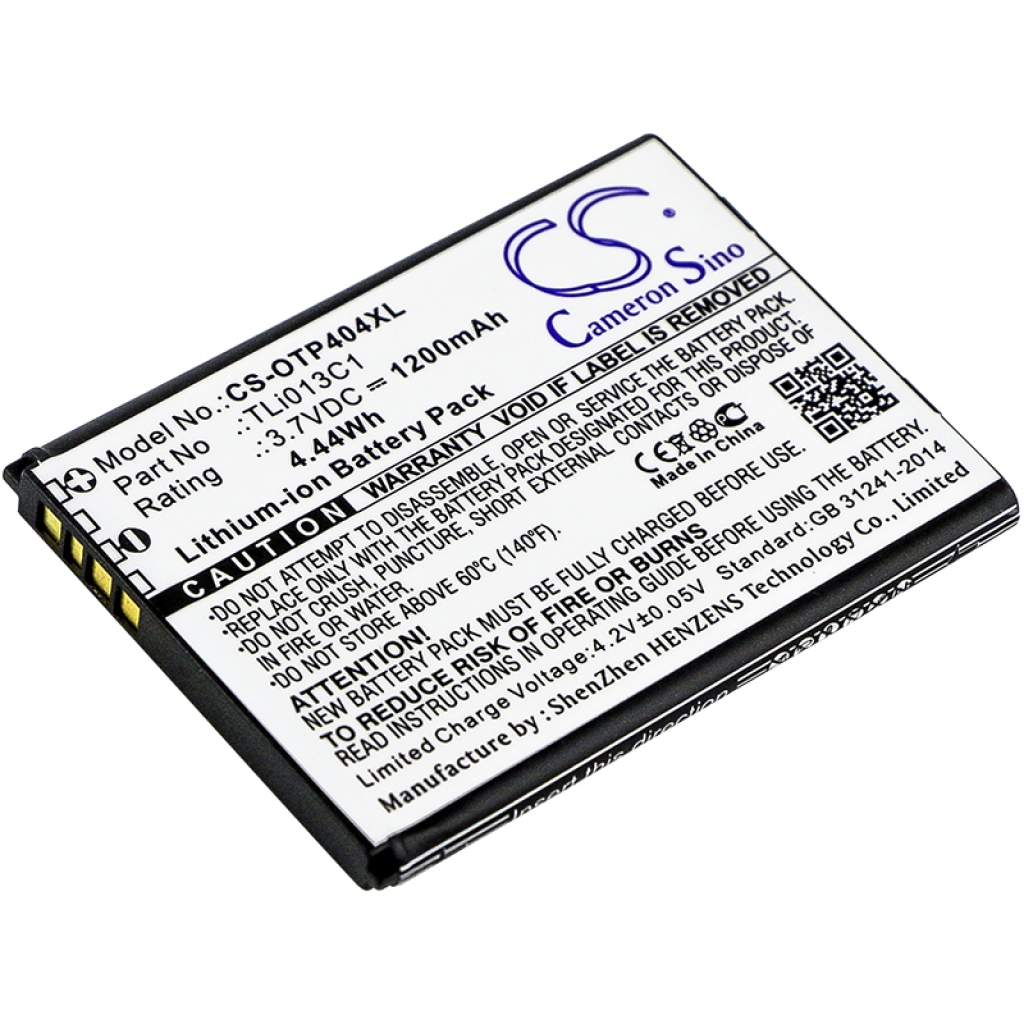 Baterie telefon mobil CINGULAR QuickFlip (CS-OTP404XL)