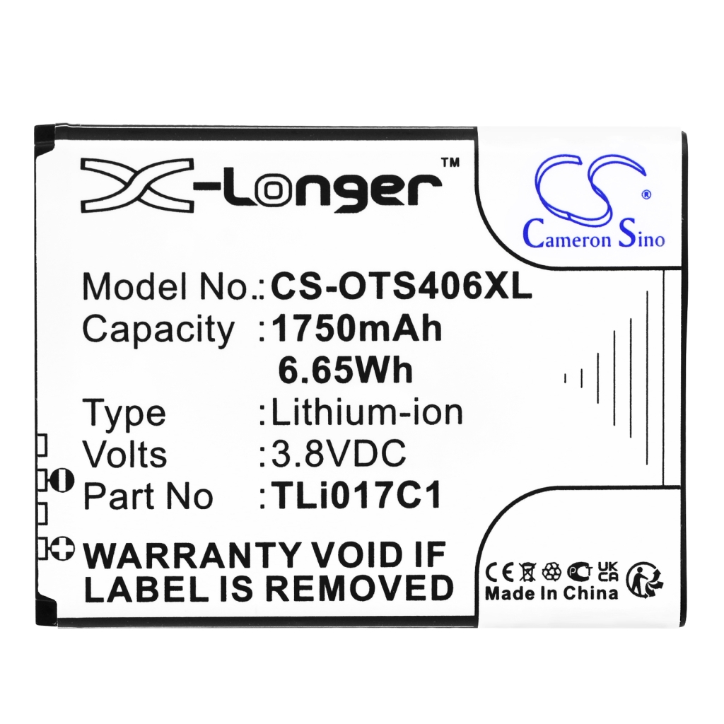Baterie telefon mobil Alcatel OT-5017D (CS-OTS406XL)